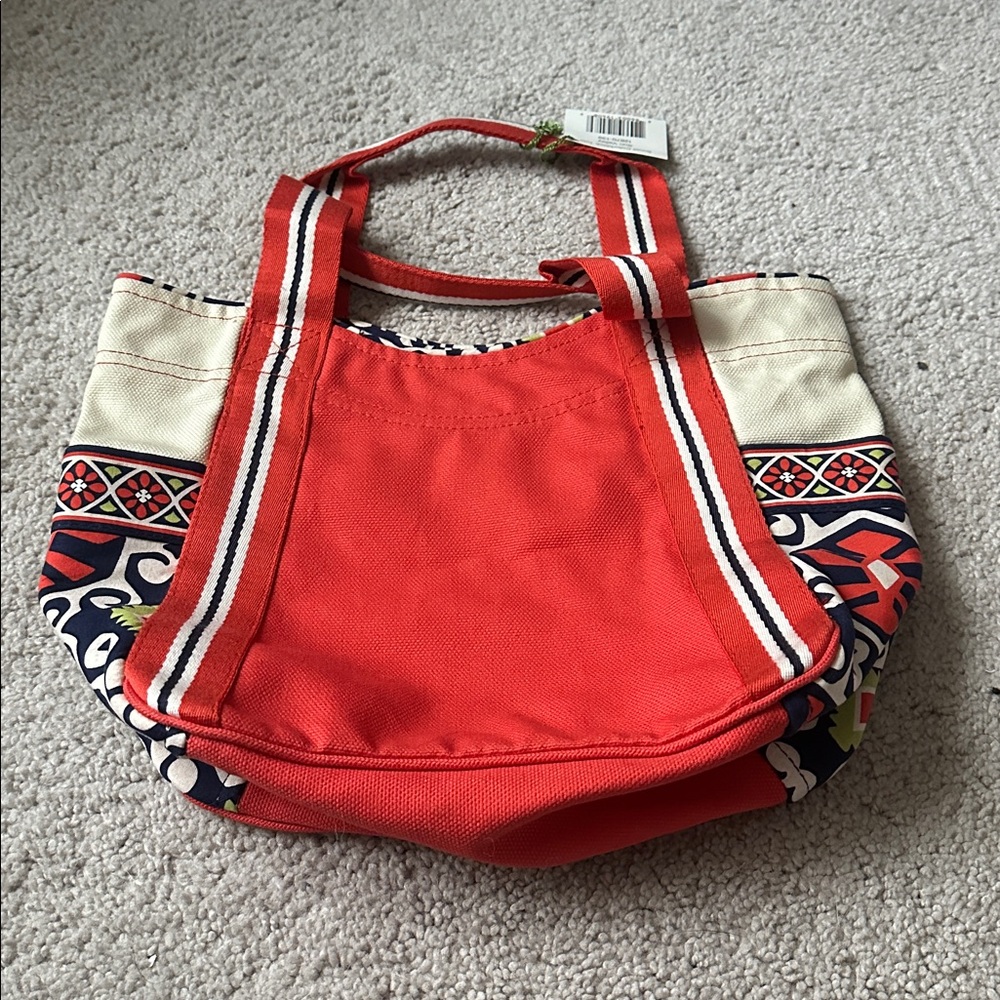 NWT Vera Bradley Small Canvas Tote Lunch Bag SUN VALLEY
